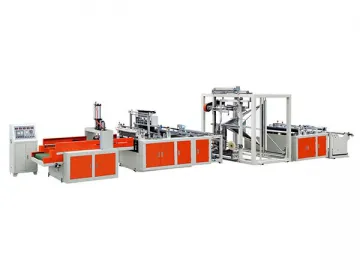 Semi Automatic Non-woven T-shirt Bag Making Machine, WFB-P600