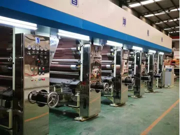 JK-5C1500 Gravure Press for Wall Paper Printing, PVC Film Printing