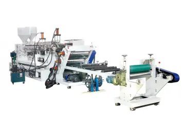 Plastic Sheet Extrusion Line (PP, PE, PS Sheet Production)