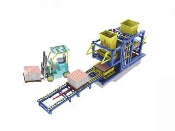 Concrete Block Making Machine RTSQD12