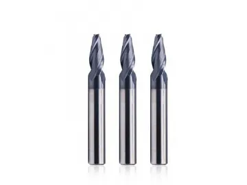 EMA15 2 Flute Square End Mill with Taper Neck