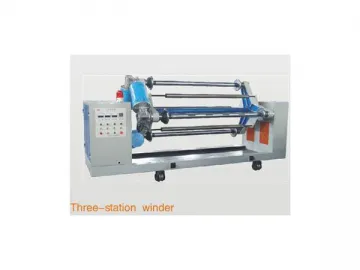 Three-Station Plastic Winder