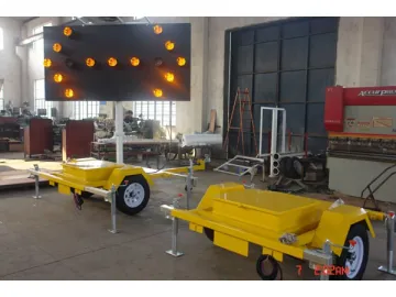 TA15H/TA25H Trailer Mounted Arrow Board