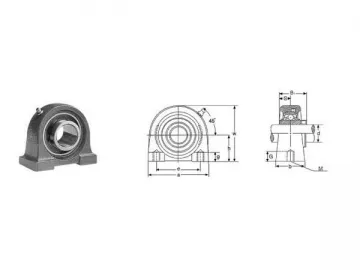 Tapped Base Pillow Block Units