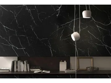 Nero Marquina Marble Tile  (Wall Ceramic Tile, Ceramic Floor Tile, Indoor Ceramic Tile, Outdoor Tile)