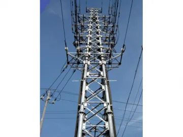 Combined Tubular Transmission Tower