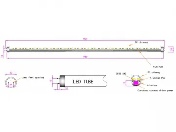 900mm T10 LED Tube Light