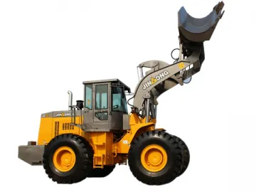 Side Dump Bucket Loader