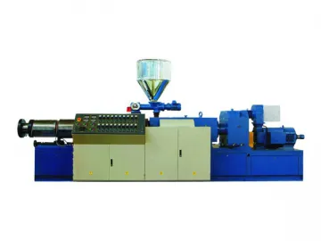 Conical Double Screw Plastic Extruder