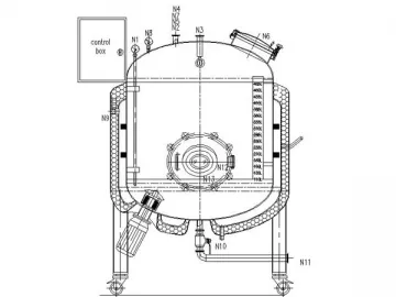 Magnetic Mixing Tank