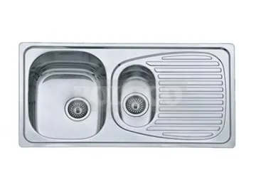 BL-879 Statin Finish Stainless Steel Kitchen Sink