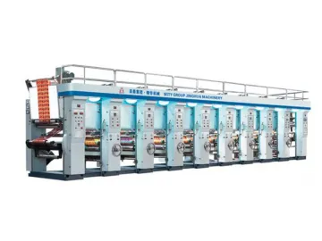 Economical Type Auto Register Rotoravure Printing Press, YAD-H