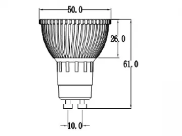 MR16 LED Spot Light 4X1W