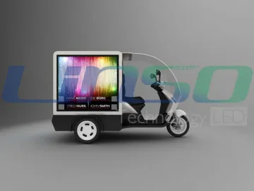 LED Advertising Electric Tricycle