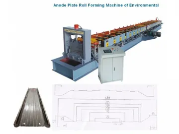 Anode Plate Roll Forming Machine of Environmental Protection