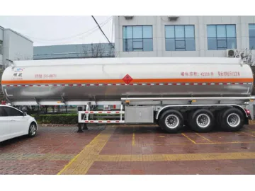 Aluminium Alloy Fuel Tank Trailer