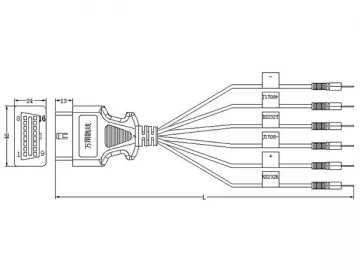 6-Pin Universal Jumper Cable