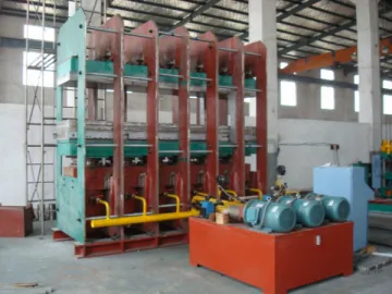 Plate Rubber Vulcanizing Press (Frame Type)