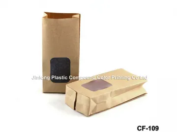 Kraft Paper Coffee Packaging Bag