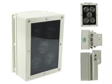 IR300J High-power Flat Panel LED Array IR Illuminator