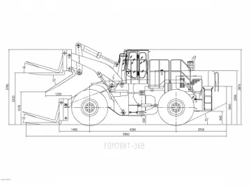 FDM788T-36B Telescopic Handler