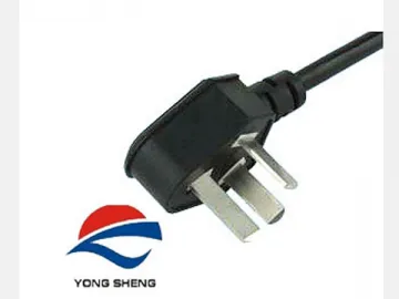 6A/250V CCC 3-Pin Plug