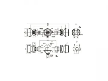 3T/6T/8T Drive Axle