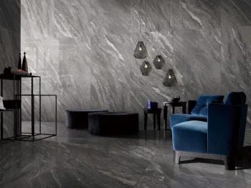 Marble Look Tile - Ebano