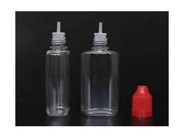 E Liquid Bottle, Oval 30ml PET Bottle, Item TBLDES-3B E cig Accessory