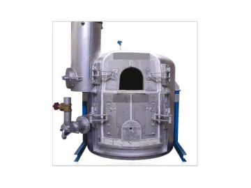 Crucible Fuel Gas Glass Melting Furnace