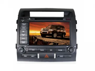 In-Dash Car GPS Navigation System for  Toyota Land Cruiser