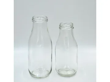 Glass Milk Bottle