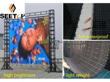 Curtain LED Display Screen