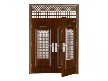 Double Steel Door