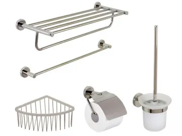 Stainless Steel Bathroom Accessory Sets