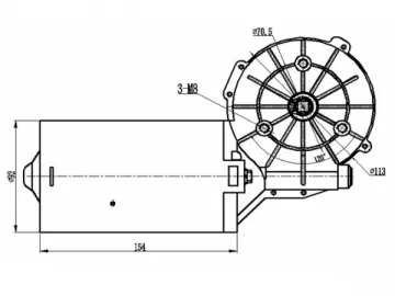 DC Geared Motor, ZDM1930