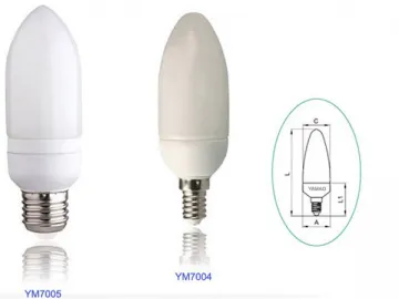 Candle Energy Saving Fluorescent Bulb