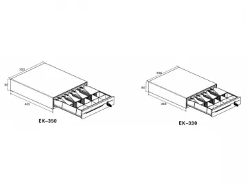 EK-330 Small Cash Drawer