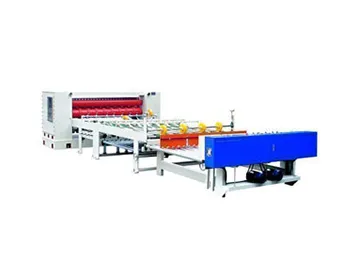 NC Single Facer Stacking Cut Off Machine