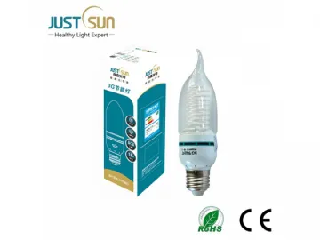 CCFL Clear Candle Bulb