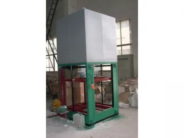 Experimental Electrothermal Glass Melting Furnace