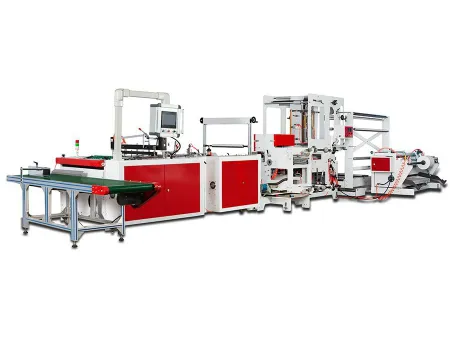 Automatic Side Seal Loop Handle Bag Making Machine