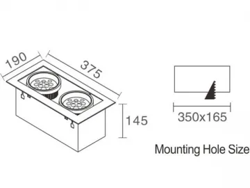 LED Grille Light