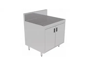 Stainless Steel Drainboard Storage Cabinet