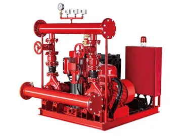 PEDJ series Fire Fighting System  (with Electric Pump, Diesel Pump and Jockey Pump)