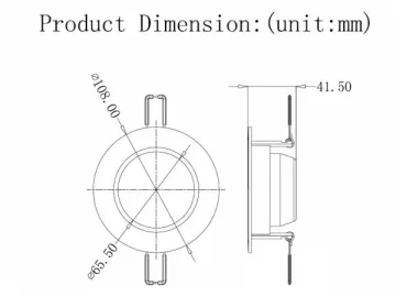 9W Sensor LED Down Light