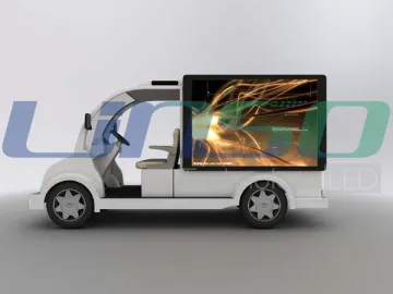 4-Wheel LED Advertising Vehicle