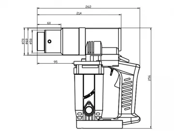 Heavy Duty Electric Shear Wrench S-22