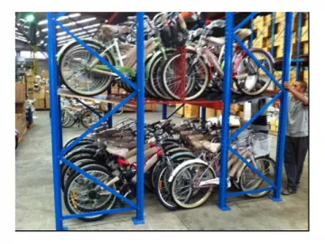 Bicycle Storage Shelving Rack