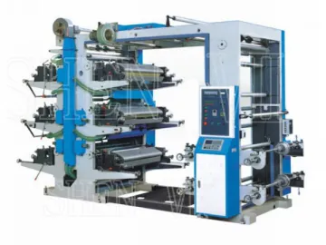 6 Color Flexographic Printing Machine